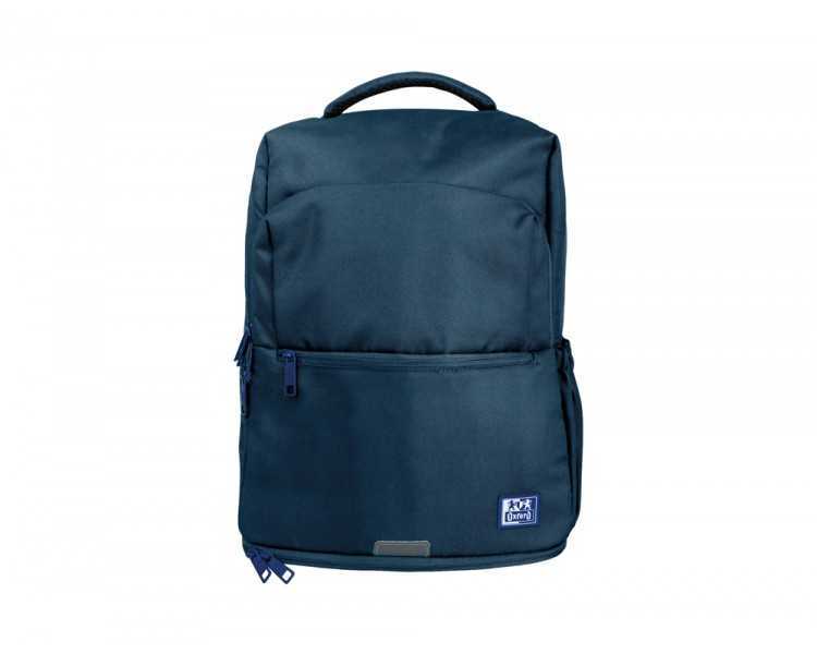 Mochila oxford b-out color azul marino 420x300x200 mm