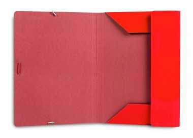 Carpeta liderpapel gomas din a3 3 solapas carton plastificado 800 gr colores surtidos