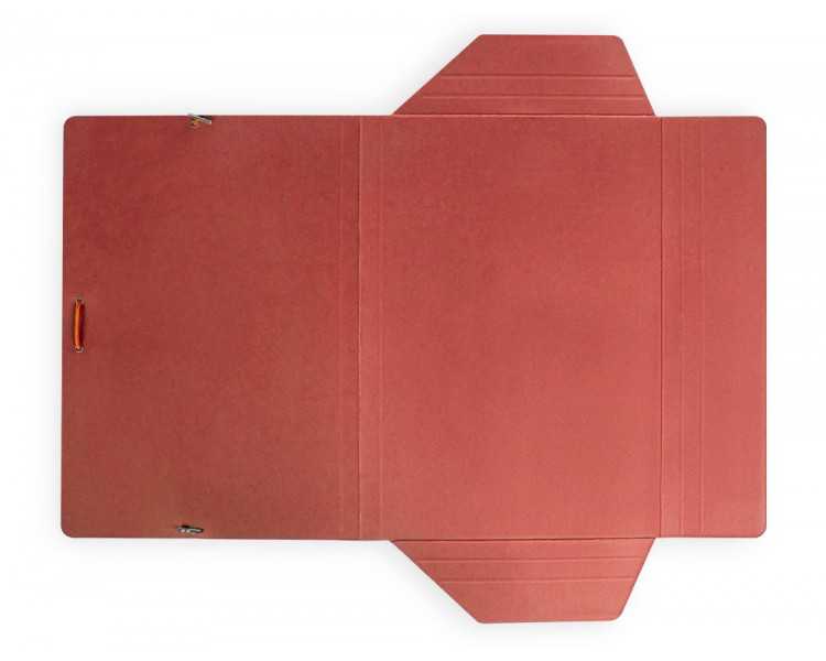 Carpeta liderpapel gomas din a3 3 solapas carton plastificado 800 gr colores surtidos