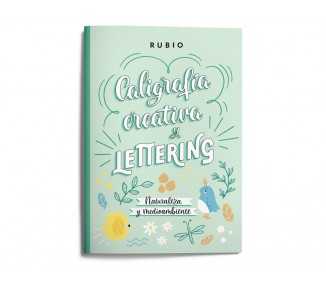 Cuaderno rubio lettering caligrafia creativa naturaleza y medio ambiente