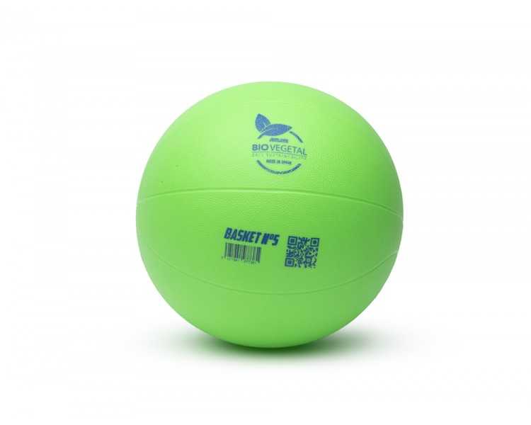 Balon de basket amaya bio vegetal 100% reciclable 220 mm diametro colores surtidos