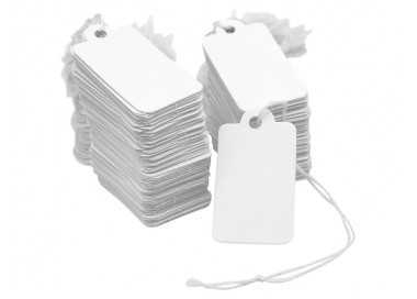 Etiquetas colgantes q-connect 21x35 mm caja de 500 unidades