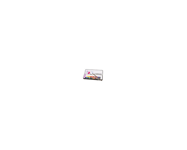 Acuarela daler rowney graduate caja metal de 24 unidades colores surtidos