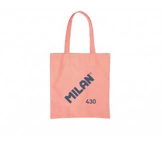 Bolsa con asas milan tote bag serie 1918 color rosa 380x410 mm