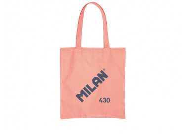Bolsa con asas milan tote bag serie 1918 color rosa 380x410 mm