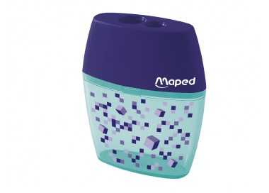 Sacapuntas maped plastico shaker pixel party 2 usos
