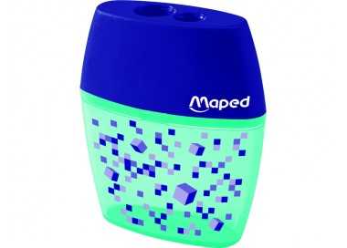 Sacapuntas maped plastico shaker pixel party 2 usos