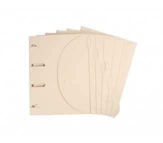 Carpeta para archivador tarifold smartfolder tree-free din a4 tres solapas y cierre de velcro