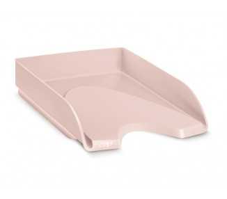 Bandeja sobremesa cep mineral plastico color rosa 350x260x65 mm