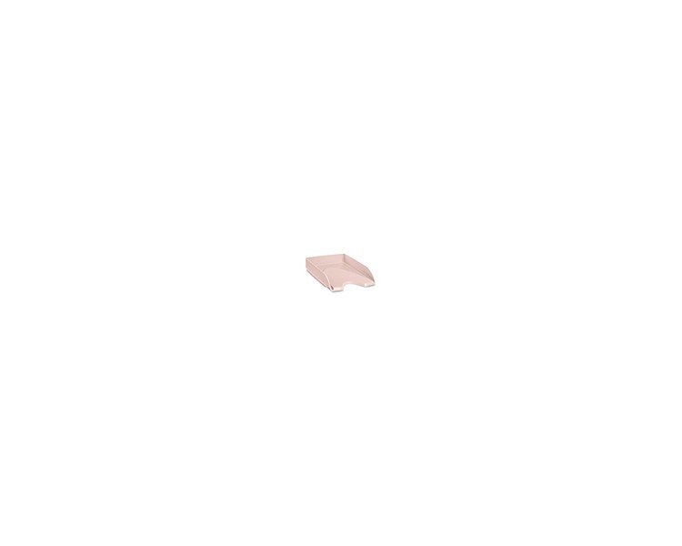 Bandeja sobremesa cep mineral plastico color rosa 350x260x65 mm
