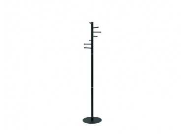 Perchero rocada maulcaurus 7 colgadores color negro 350x350x1770 mm