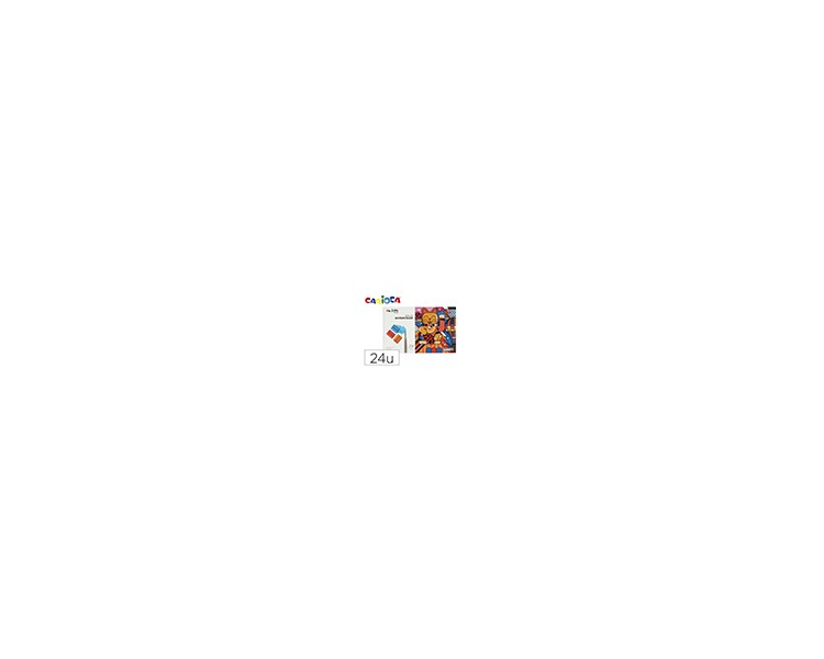 Acuarela carioca plus caja de 24 unidades colores surtidos