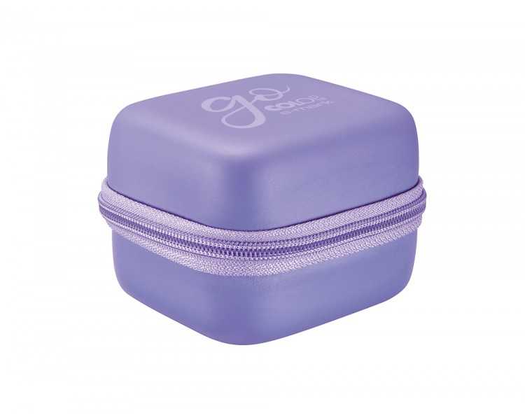 Funda protectora colop para impresora e-mark cierre cremallera color malva
