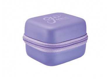 Funda protectora colop para impresora e-mark cierre cremallera color malva
