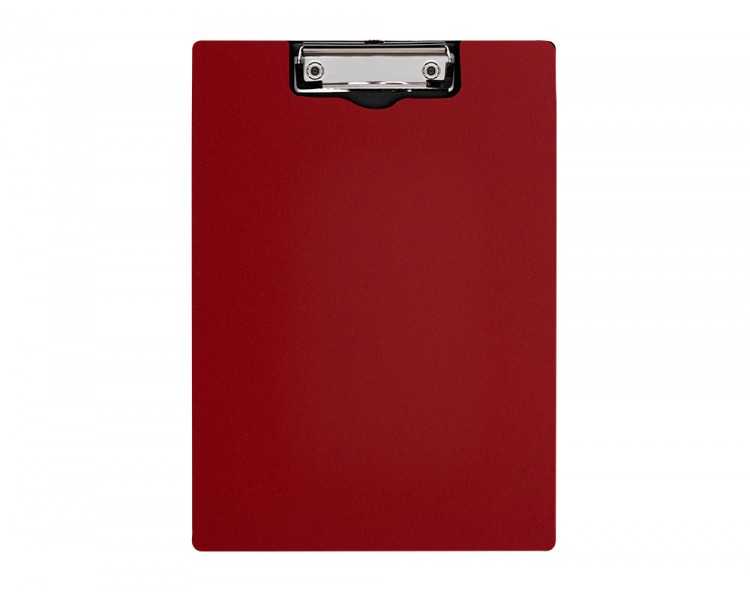 Carpeta q-connect miniclip superior din a4 plastico 50% reciclado rojo grosor 2,1 mm