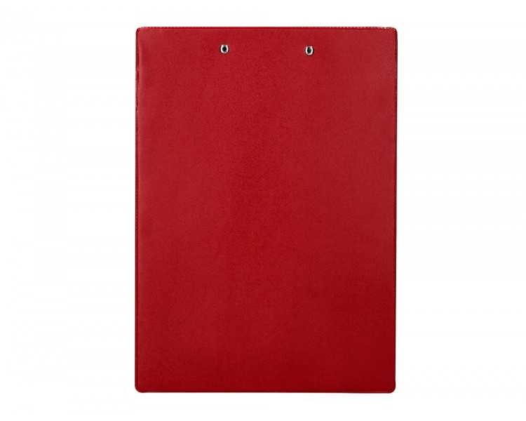 Carpeta q-connect miniclip superior din a4 plastico 50% reciclado rojo grosor 2,1 mm