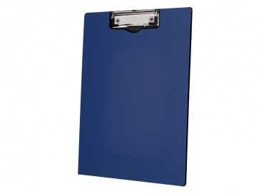 Carpeta q-connect miniclip superior din a4 plastico 50% reciclado azul grosor 2,1 mm