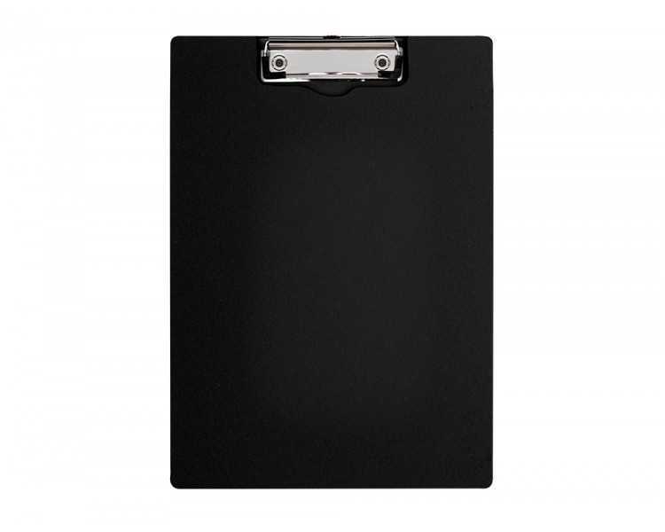 Carpeta q-connect miniclip superior din a4 plastico 50% reciclado negro grosor 2,1 mm