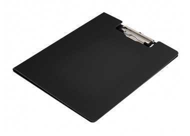 Carpeta q-connect miniclip superior din a4 plastico 50% reciclado negro grosor 2,1 mm Carpeta q-connect miniclip superior din a4 plastico 50% reciclado negro grosor 2,1 mm