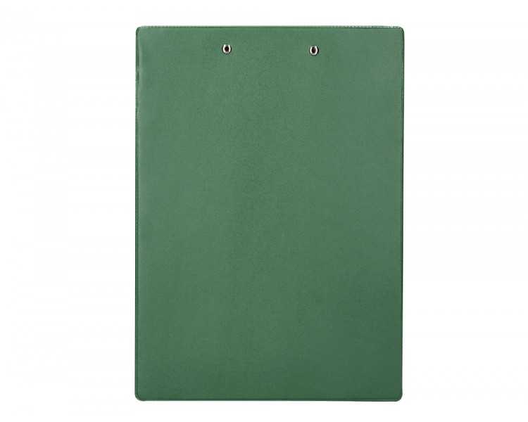 Portanotas q-connect plastico 50% reciclado din a4 verde oliva grosor 2,1mm