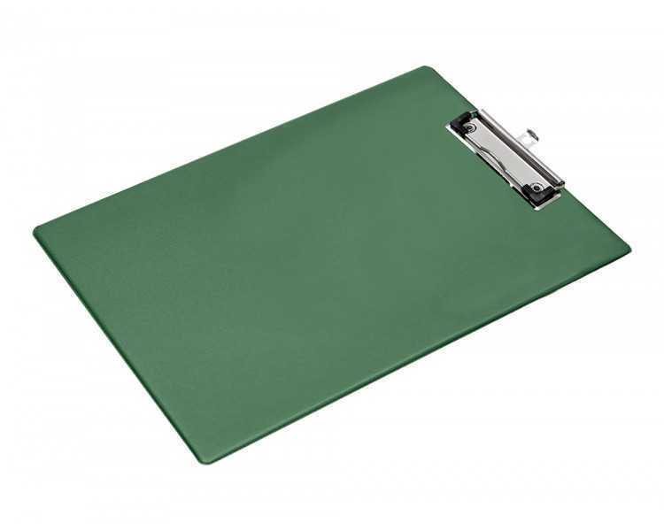 Portanotas q-connect plastico 50% reciclado din a4 verde oliva grosor 2,1mm