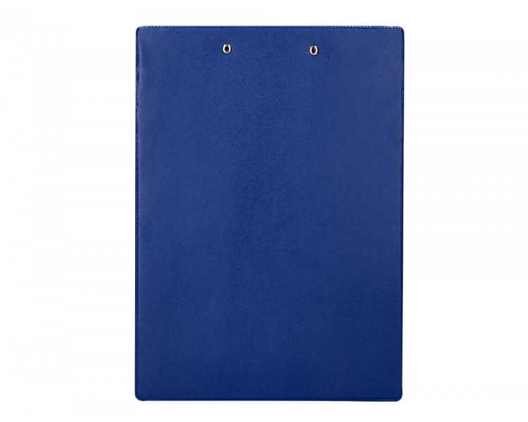 Portanotas q-connect plastico 50% reciclado din a4 azul grosor 2,1 mm