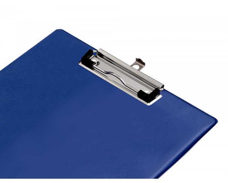 Portanotas q-connect plastico 50% reciclado din a4 azul grosor 2,1 mm