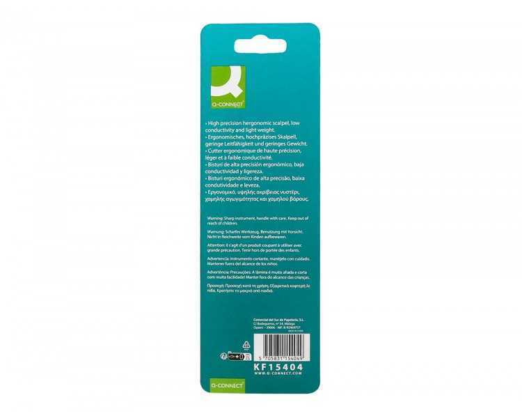 Bisturi q-connect ceramico para cortar papel en blister