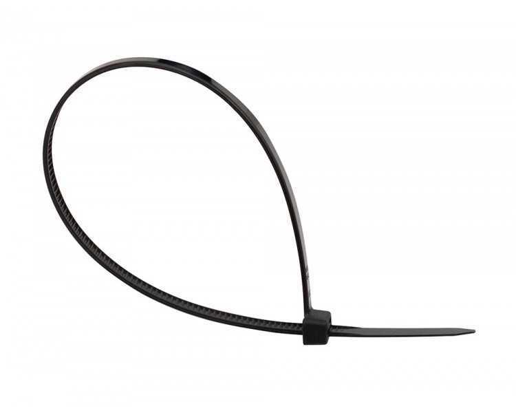 Brida q-connect color negro 200x3,6 mm bolsa de 100 unidades