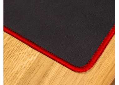 Alfombrilla para raton q-connect xxl negra con borde rojo 900x400 mm Alfombrilla para raton q-connect xxl negra con borde rojo 900x400 mm