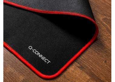 Alfombrilla para raton q-connect xxl negra con borde rojo 900x400 mm Alfombrilla para raton q-connect xxl negra con borde rojo 900x400 mm