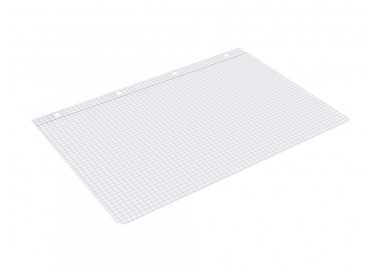 Recambio liderpapel a4 100 hojas papel reciclado 100% 80g/m2 cuadro 4mm con margen 4 taladros