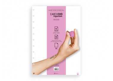Recambio cuaderno carchivo ingeniox a4 50 hojas liso