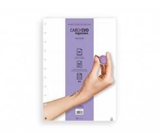 Recambio cuaderno carchivo ingeniox a4 50 hojas horizontal