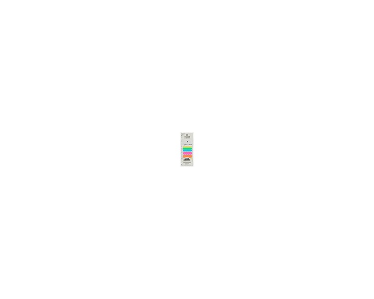 Bloc de notas adhesivas carchivo ingeniox irregular colores neon
