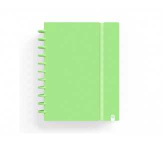 Cuaderno carchivo ingeniox foam a5 80h cuadricula verde pastel