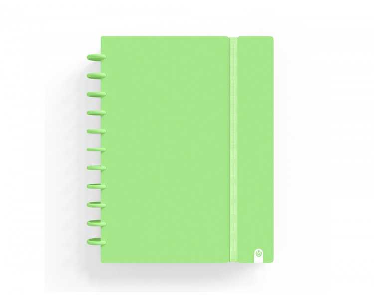 Cuaderno carchivo ingeniox foam a5 80h cuadricula verde pastel