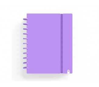 Cuaderno carchivo ingeniox foam a5 80h cuadricula violeta