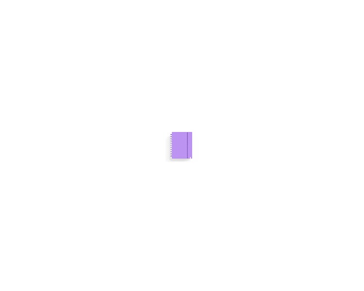 Cuaderno carchivo ingeniox foam a5 80h cuadricula violeta
