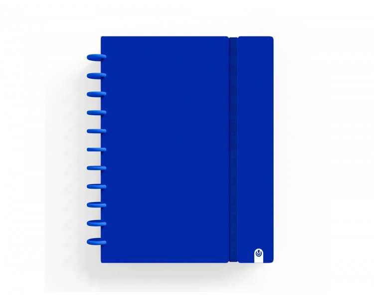 Cuaderno carchivo ingeniox foam a5 80h cuadricula azul osc