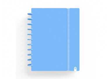 Cuaderno carchivo ingeniox foam a4 80h cuadricula azul pastel