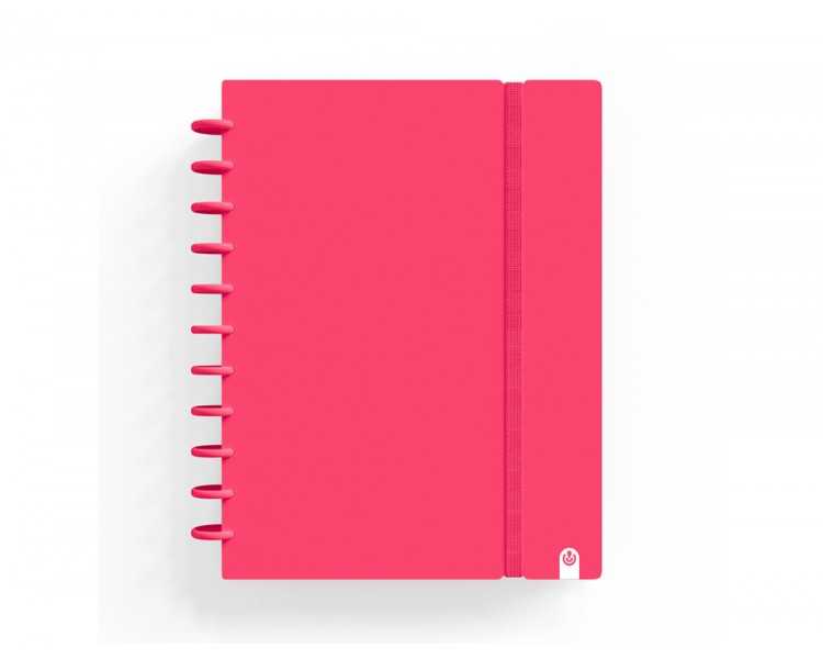 Cuaderno carchivo ingeniox foam a4 80h cuadricula rojo