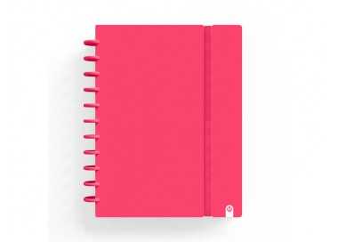 Cuaderno carchivo ingeniox foam a4 80h cuadricula rojo