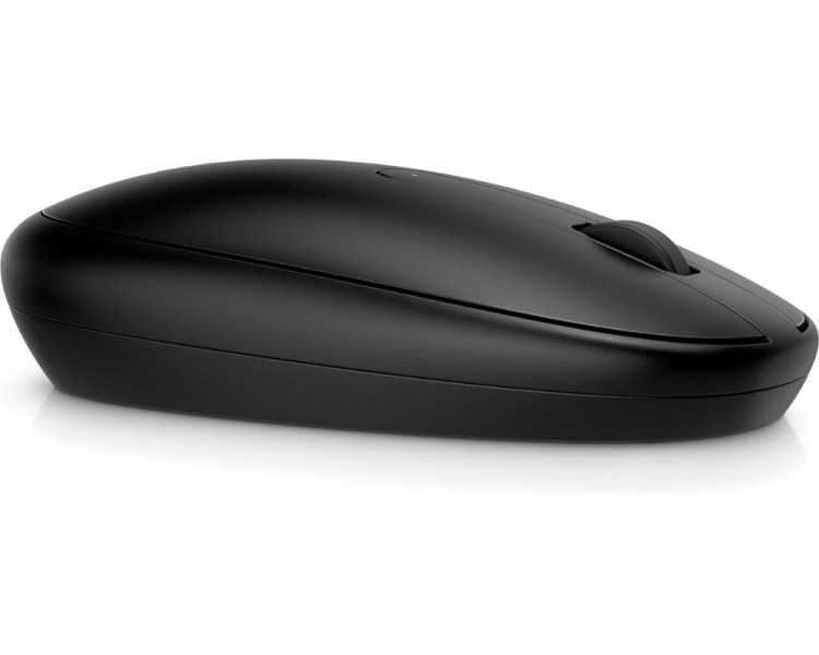 Raton hp 245 bluetooth 3 botones 1600 dpi color negro
