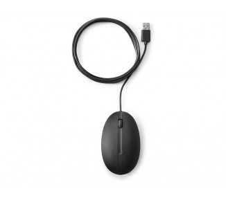 Raton hp 320m optico 1000 dpi usb-a longitud cable 180 cm color negro