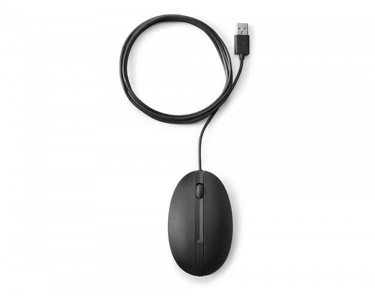 Raton hp 320m optico 1000 dpi usb-a longitud cable 180 cm color negro