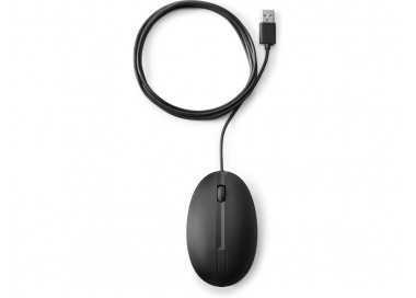 Raton hp 320m optico 1000 dpi usb-a longitud cable 180 cm color negro