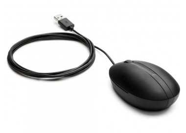 Raton hp 320m optico 1000 dpi usb-a longitud cable 180 cm color negro
