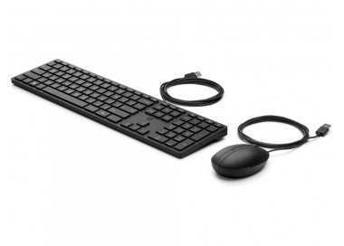 Set teclado + raton hp combo 320mk usb-a longitud 1.8 m color negro