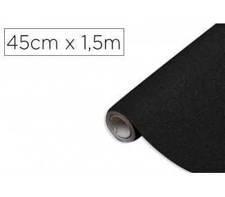 Rollo adhesivo d-c-fix negro metal brillo ancho 45 cm largo 1,5 mt